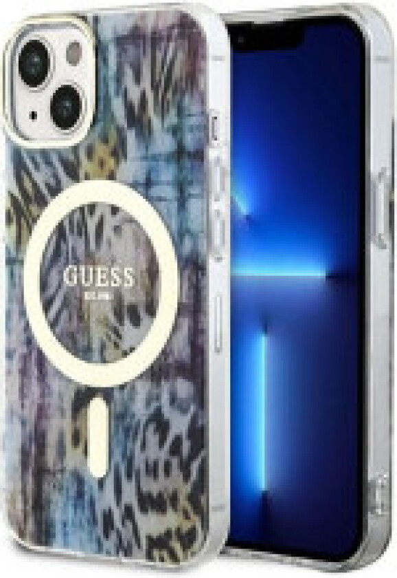 Guess Leopard MagSafe - Deksel til iPhone 14