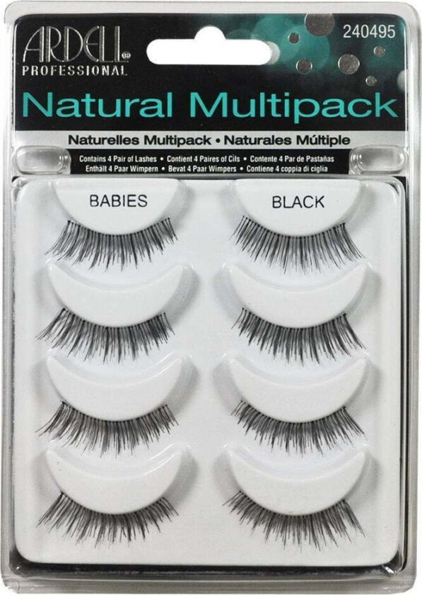 Ardell Natural Multipack Lashes Babies Black