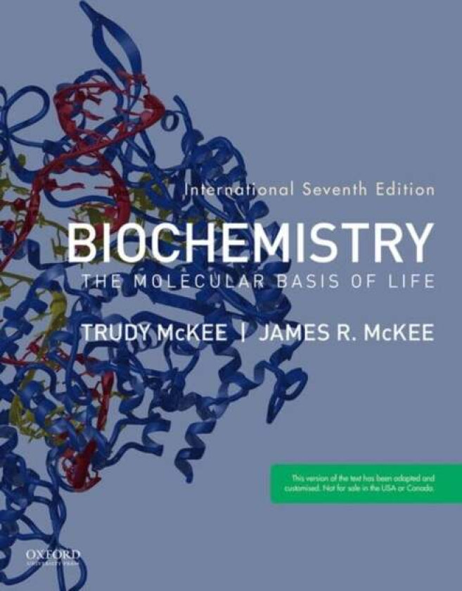 Biochemistry av James R. (Mr. Mr. University of the Sciences) McKee, Trudy (Mrs. Mrs. University of the Sciences) McKee