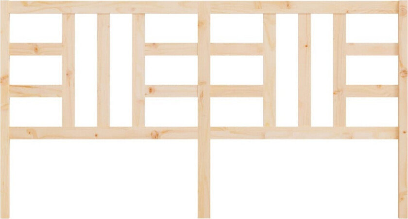 Sengegavl 206x4x100 cm heltre furu