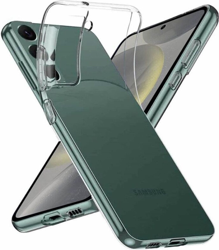 Silikondeksel gjenomsiktig Galaxy S24 Plus