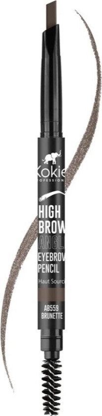 Kokie High Brow Angeled Brow Pencil - Brunette