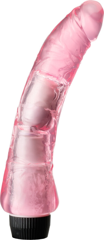 Realistisk Multispeed Dildovibrator      - Lyserosa