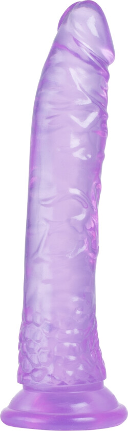 Baseks Jellies Realistisk Dildo med Sugekopp 21 cm   - Lilla