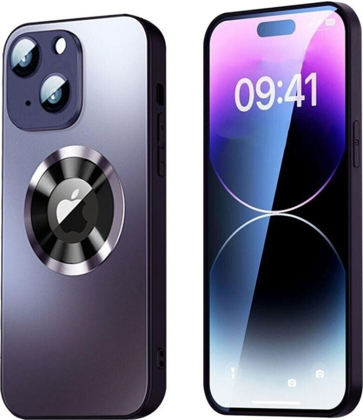 SiGN Magnetic Case iPhone 15 med linsebeskyttelse og logovisning - Svart