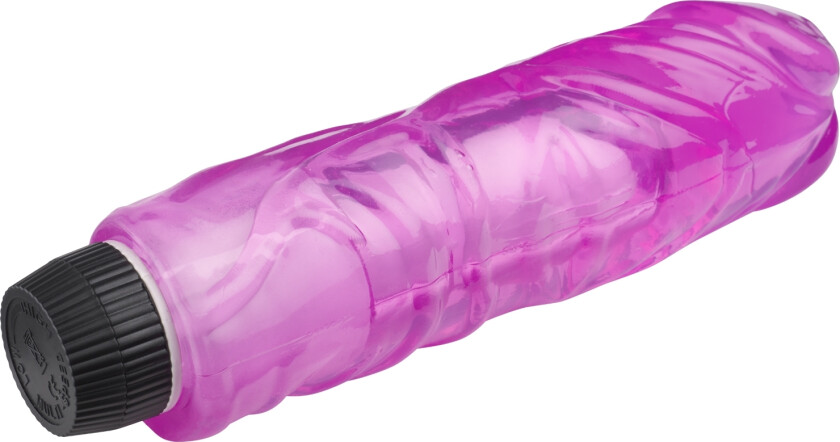 Baseks Realistisk Multispeed Lilla Dildovibrator XL - Lilla
