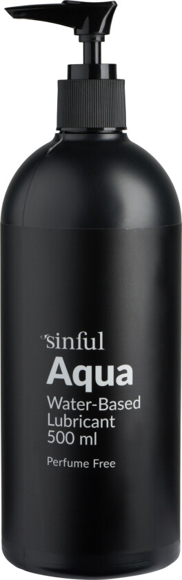Aqua Vannbasert Glidemiddel 500 ml - Klar