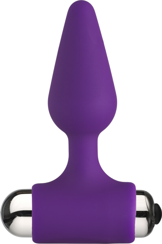 Vibrerende Liten Analplugg - Lilla
