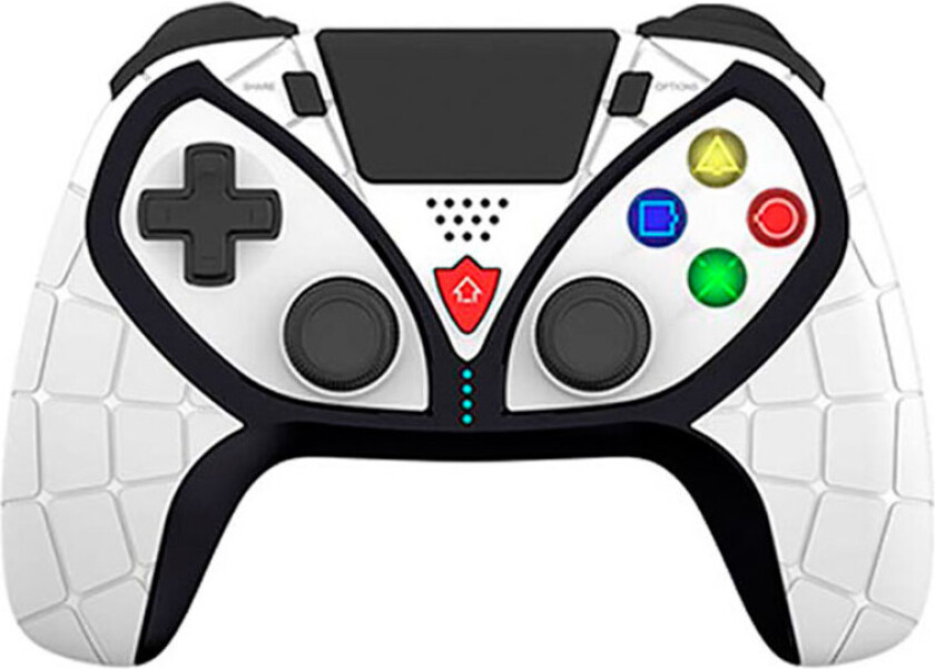 Ipega Håndkontroll til PS4 med lydutgang hvit