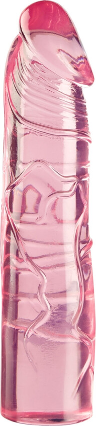 Realistisk Jelly Dildo      - Lyserosa