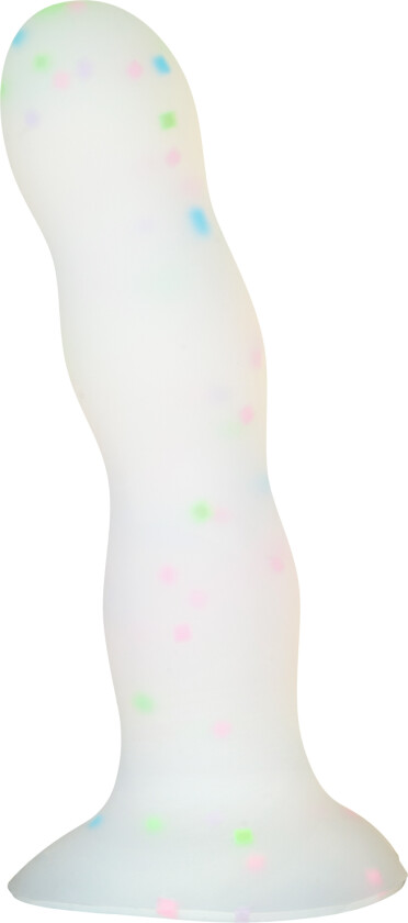 Confetti Dildo Medium 18 cm - Forskjellige farger