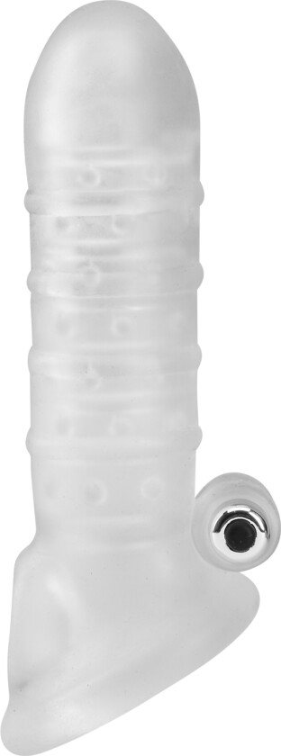 Vibrerende Penis Extender Sleeve - Klar