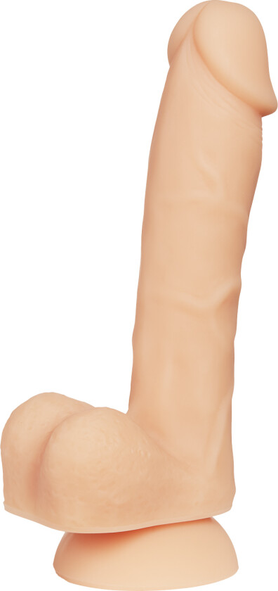 Luxe Realistisk Silikondildo 20 cm - Beige