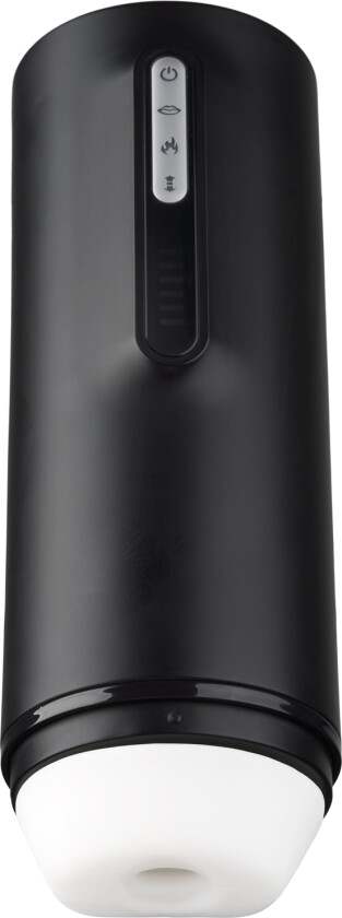 Ultimate Heating Thrusting Blowjob-maskin - Svart