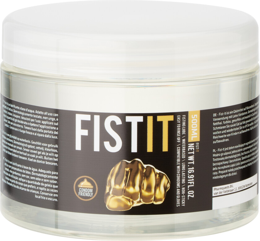 Vannbasert Glidemiddel 500 ml - Klar