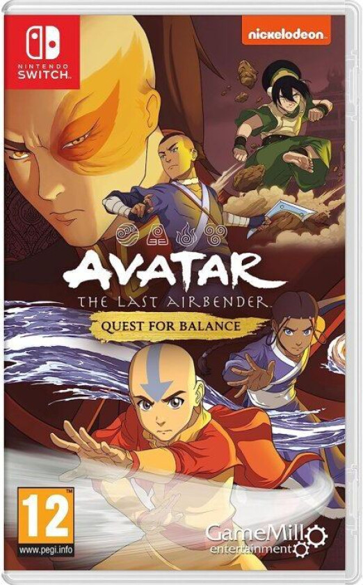 Avatar The Last Airbender: Quest for Balance - Nintendo Switch - Action