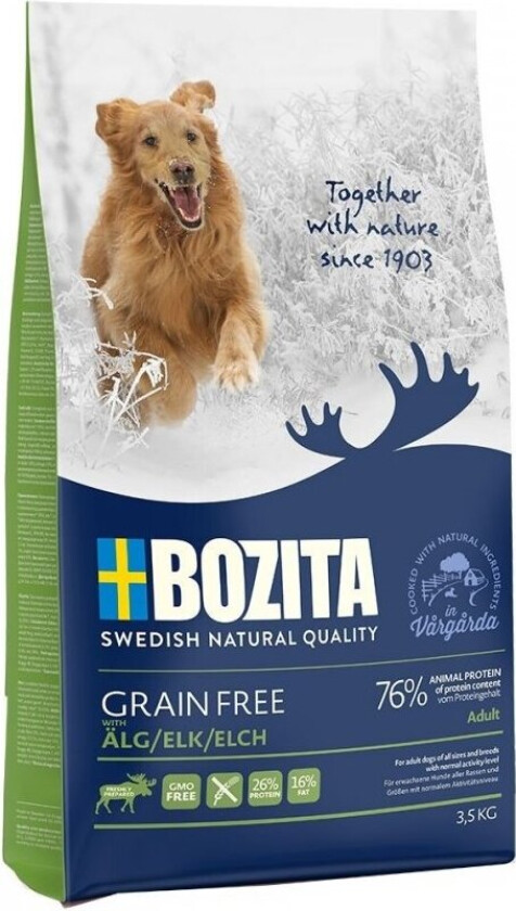 Bozita Grain Free Elk (3,5 kg)