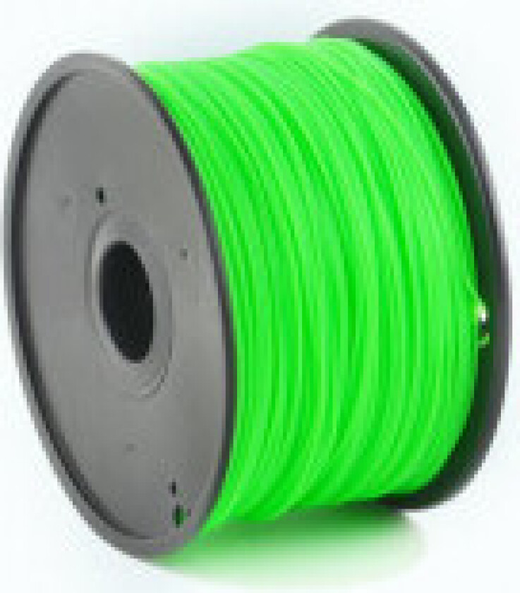 Gembird3 ABS Filament Luminous Green 1,75 mm 1 kg 3DP-ABS1.75-01-LG