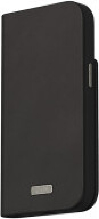 Moshi Overture MagSafe - 3-i-1 lærdeksel med flipdeksel for iPhone 15 Plus