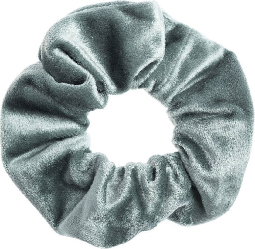 DARK Velvet Scrunchie Sparkled Teal