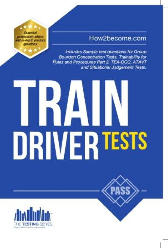 Train Driver Tests: The Ultimate Guide for Passing the New Trainee Train Driver Selection Tests: ATA av Richard McMunn