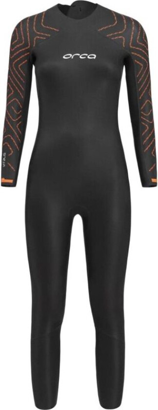 Women's Vitalis Trn Openwater Wetsuit Black XL, Black