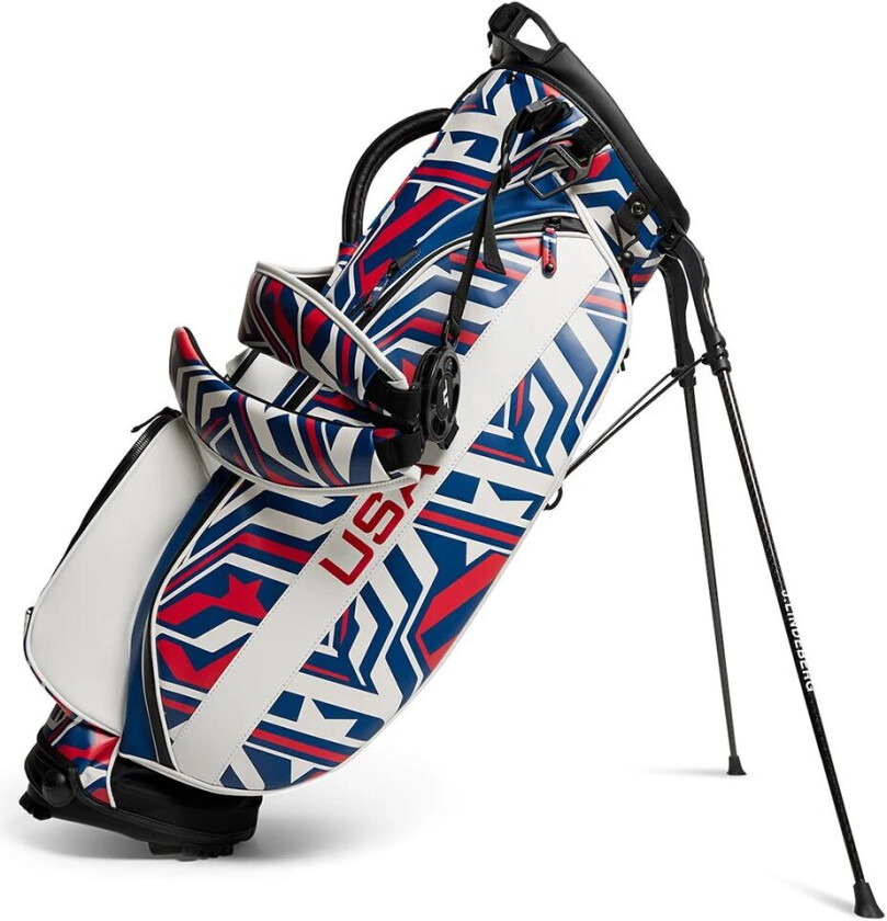 J.Lindeberg Play Stand Bærebag Usa Rød