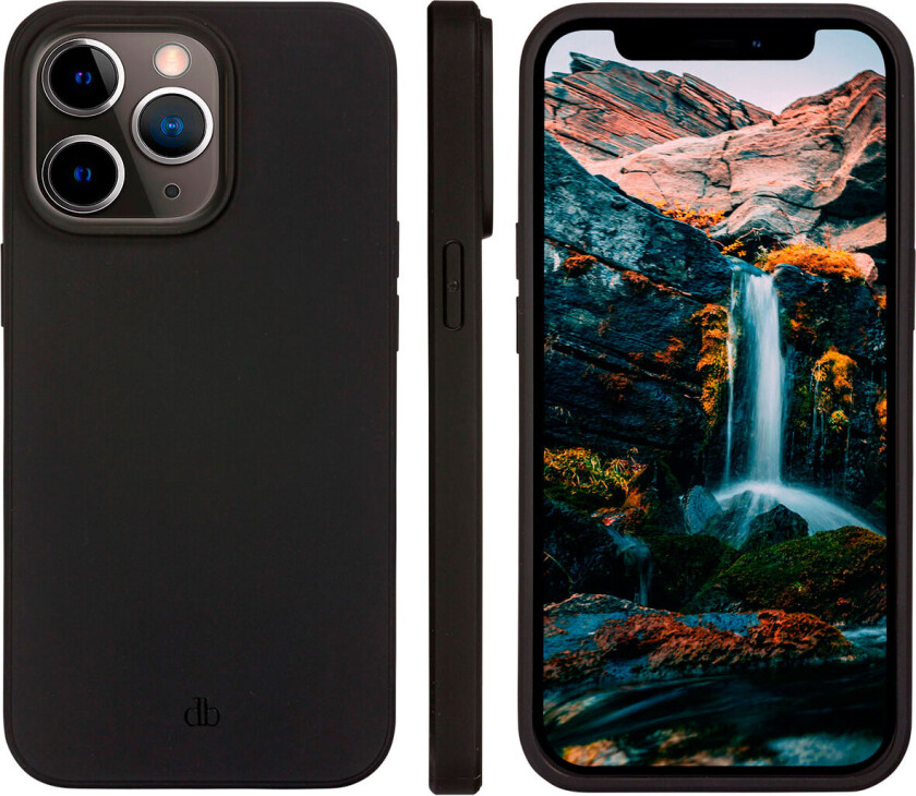 Dbramante1928 Greenland 100 % Resirkulert Plast Iphone 13 Pro Nattsvart