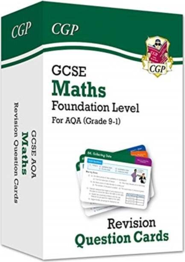 GCSE Maths AQA Revision Question Cards - Foundation av CGP Books