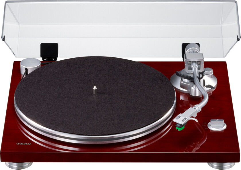 Teac TN-3B vinylspiller, kirsebær