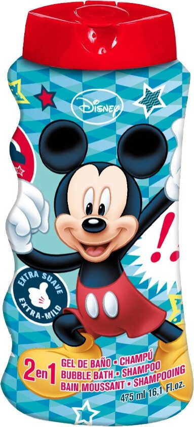 Gel og Sjampo Cartoon Mickey Mouse 475 ml
