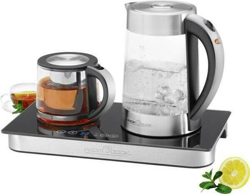 PC-TKS 1056 - tea/coffee maker / kettle - stainless steel glass