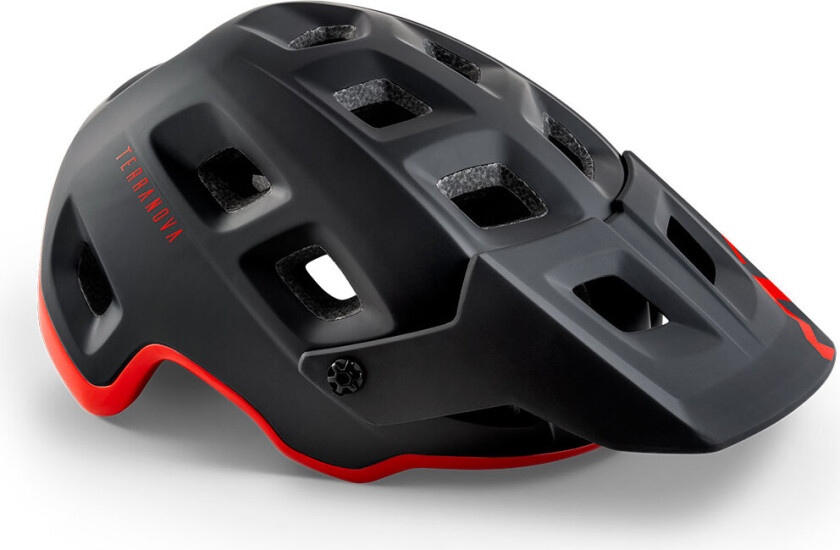 Met Terranova MIPS Trail MTB Hjelm Sort / Rød