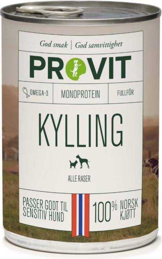Bilde av Kylling Singelprotein Våtfôr til hund 400 g