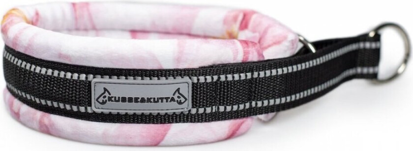 Kusse & Kutta Hundhalsband Bred Myk Lysrosa (9)
