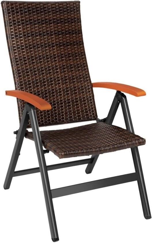 Sammenleggbar hagestol poly rotting Canberra - brun