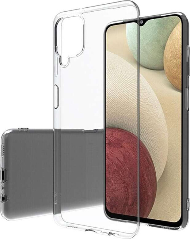 Silikondeksel gjenomsiktig Samsung Galaxy A12