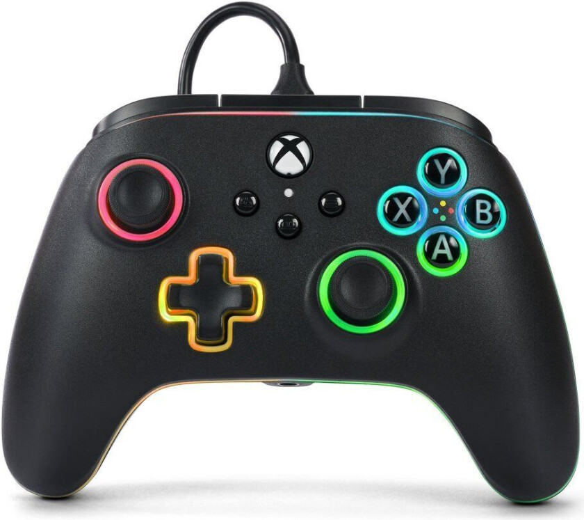 Advantage Wired Controller - Xbox Series X/S - m/ Lumectra + RGB LED Strip - Black