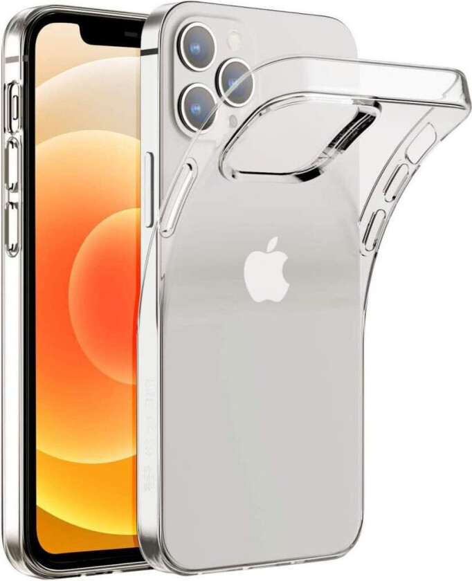 iPhone 12 Pro Mobildeksel - Gjennomsiktig 6.1 tommer