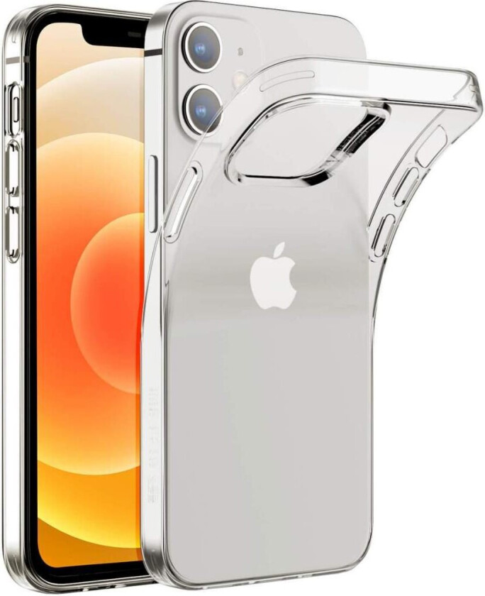 iPhone 12 Mini Mobildeksel - Gjennomsiktig 5.4 tommer