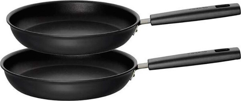 Hard Face frying pan set, 24 cm + 28 cm