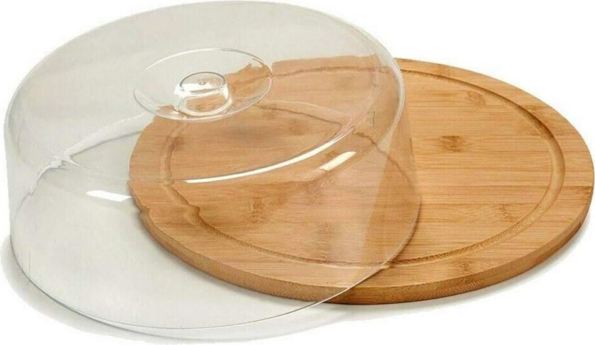 Rundt ostebrett med lokk - 30 x 10 x 30 cm