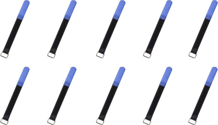 RockBoard Cable Ties, 10 pcs. Small - Blue