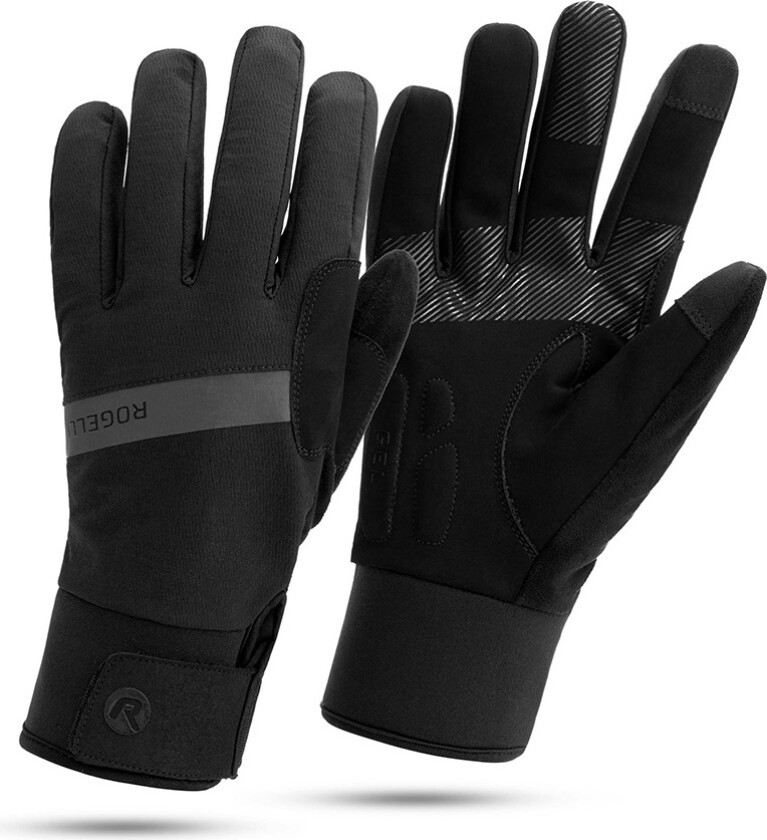 Nova deep winter waterproof 23/24, sykkelhansker, unisex BLACK