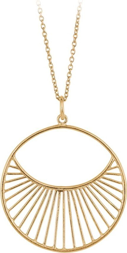 Daylight Forgylt Sølv Halskjede N-570-GP