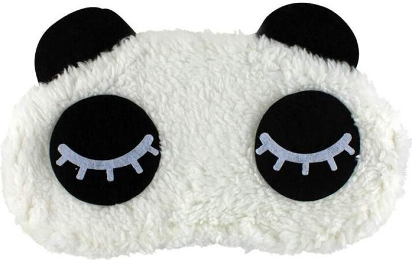 Sovende Panda, Fluffy Sovemaske for reiser og avslapping