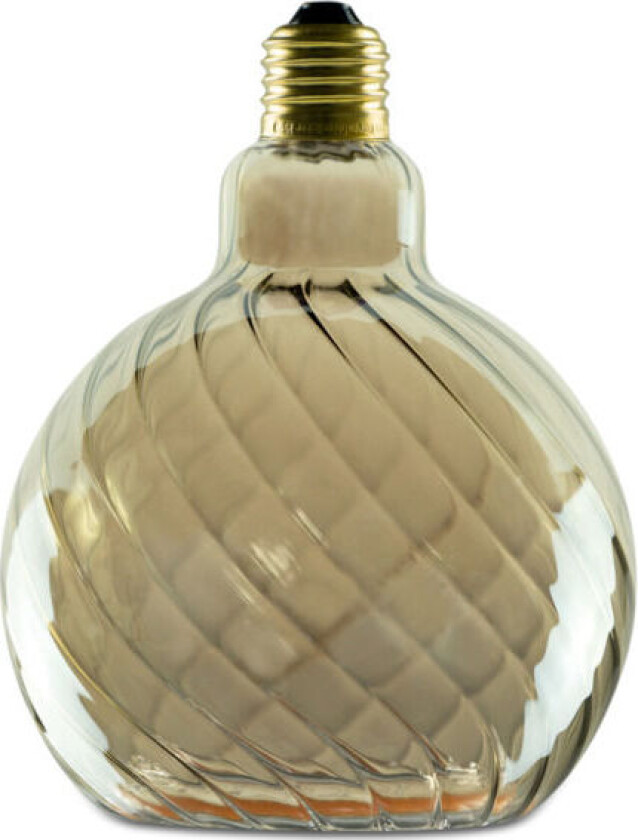 LED Floating Globe 125 Twist Smokey Grey 1900K E27 - 60906