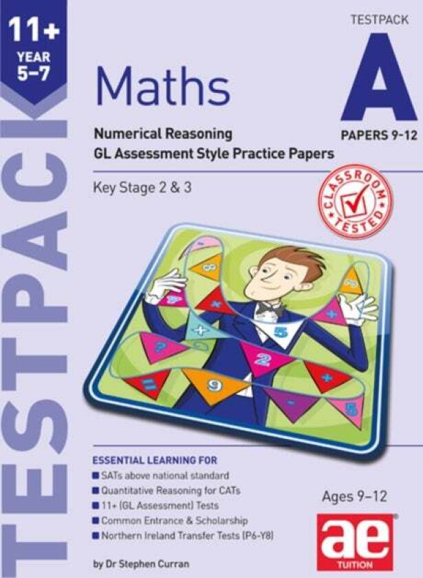 11+ Maths Year 5-7 Testpack A Papers 9-12 av Stephen C. Curran