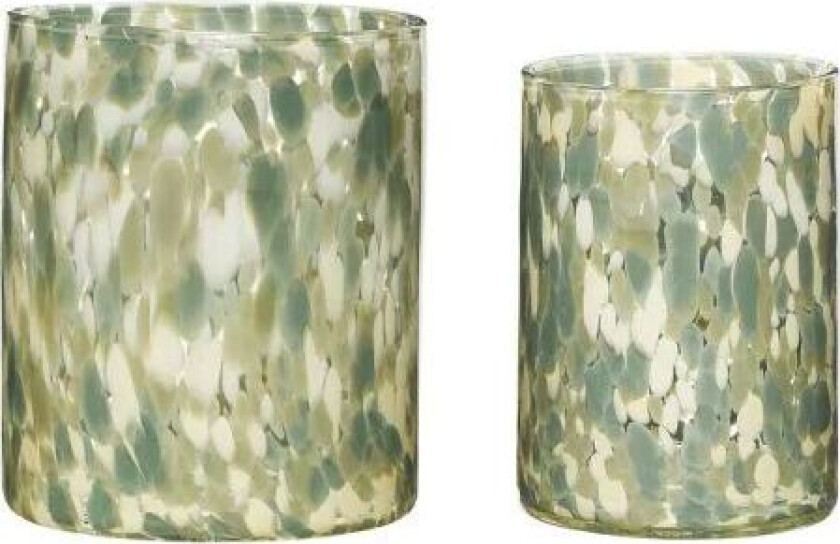 Luce lyslykt 2-pakning Grønn