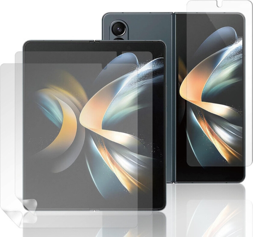 panzer Galaxy Z Fold4 Flex Hybrid Film and Tempered Glass